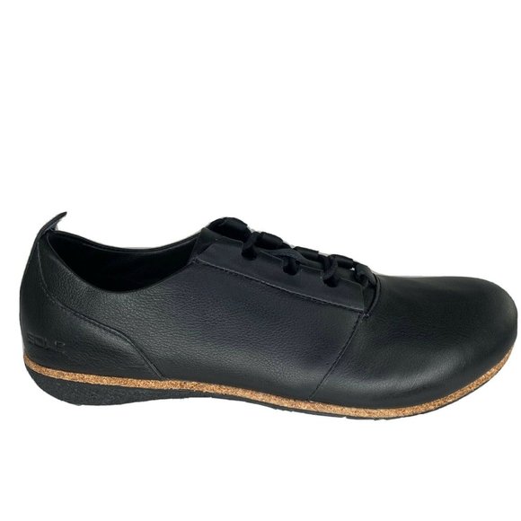 Sole Recork District Mens Size 9 Black Lace Up Shoes - Picture 1 of 6